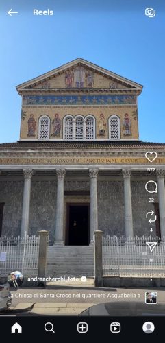 Andrea Cherchi a Santa Croce