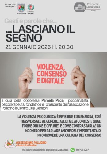 Gesti e parole che... lasciano il segno - Primo incontro della settimana dell'educazione