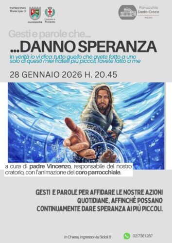 Avvisi parrocchiali del 25 gennaio