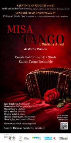 Venerdì 20 marzo - Palmeri, MISA TANGO