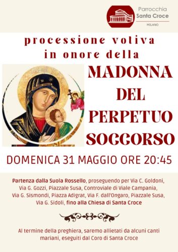 31 maggio - Processione della Madonna del Perpetuo Soccorso