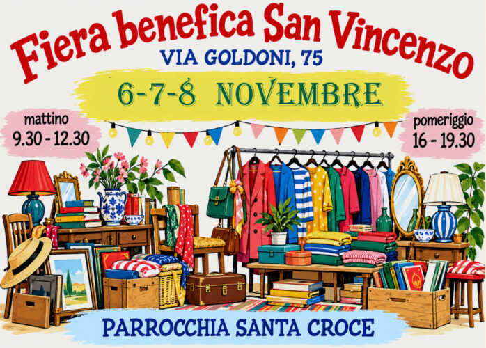 6-8 Novembre - Fiera benefica San Vincenzo